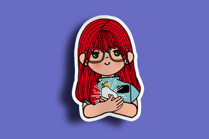 Fruit of Life 3.4 - Redhead Sister Missionary Sticker