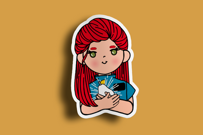 Fruit of Life 3.2 - Redhead Sister Missionary Sticker