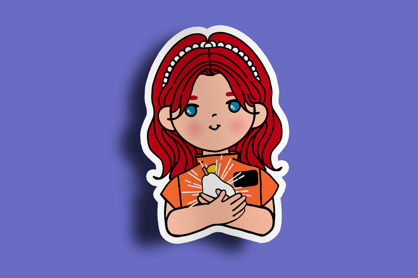 Fruit of Life 3.1 - Redhead Sister Missionary Sticker