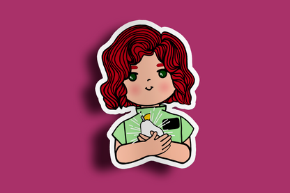 Fruit of Life 3.6 - Redhead Sister Missionary Sticker