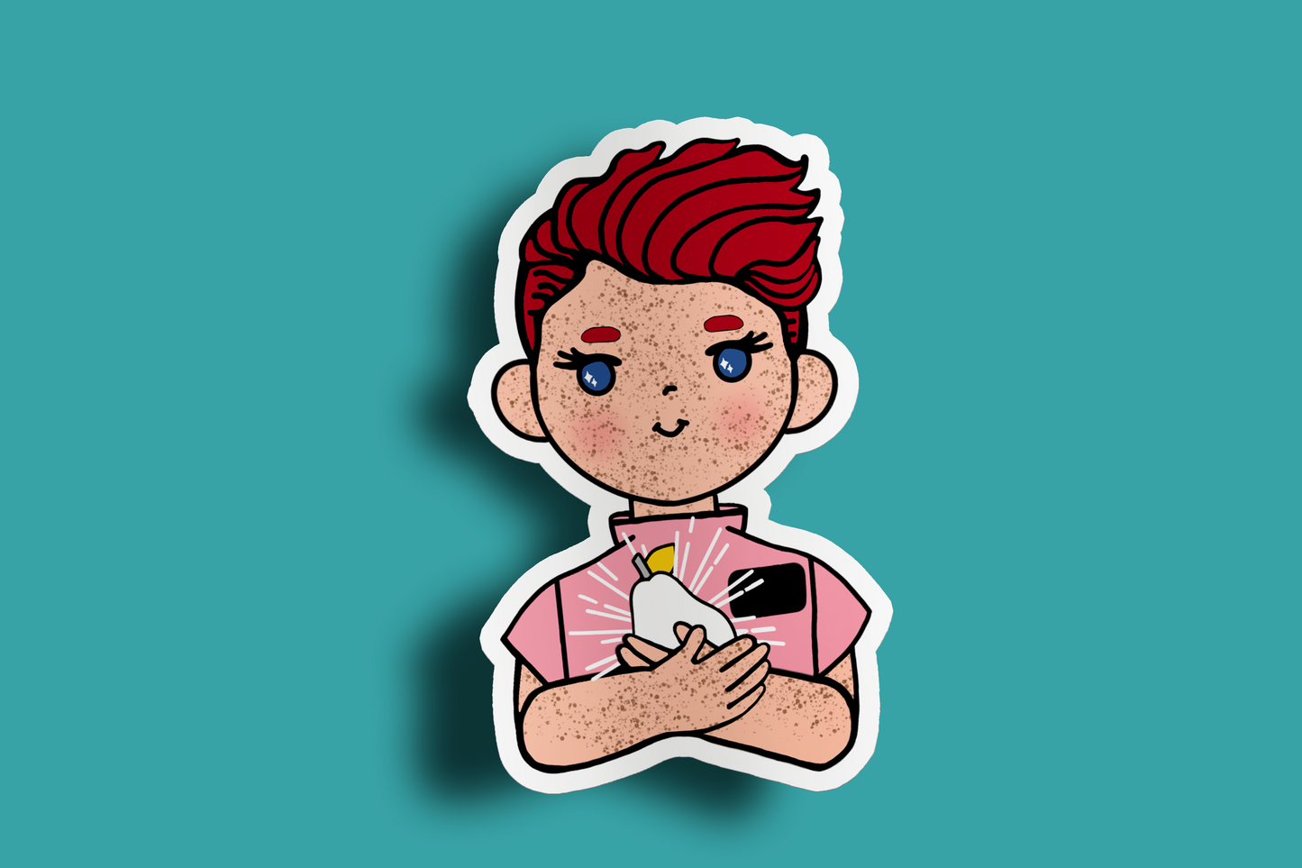 Fruit of Life 3.8 - Redhead Sister Missionary Sticker