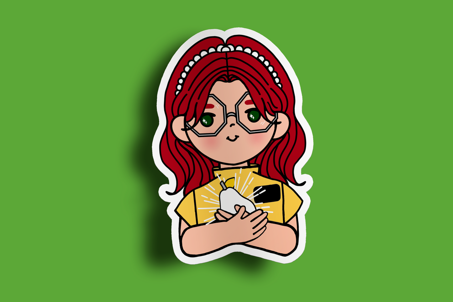 Fruit of Life 3.1 - Redhead Sister Missionary Sticker