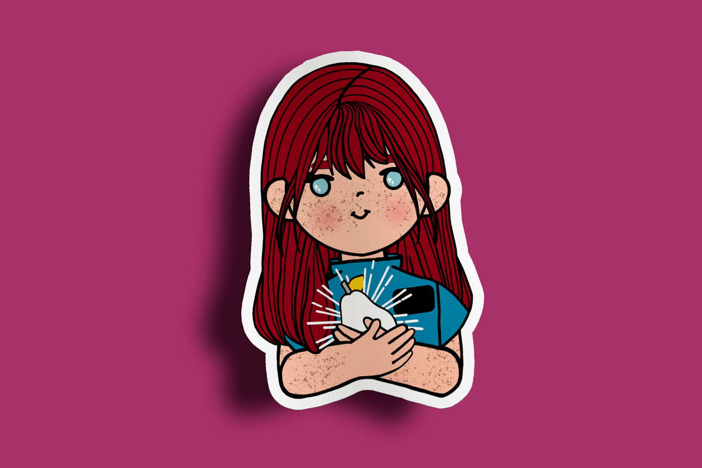 Fruit of Life 3.4 - Redhead Sister Missionary Sticker