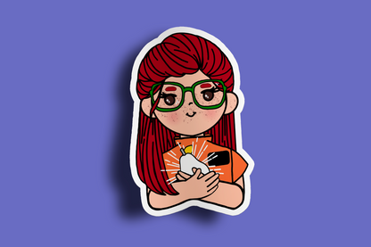 Fruit of Life 3.2 - Redhead Sister Missionary Sticker