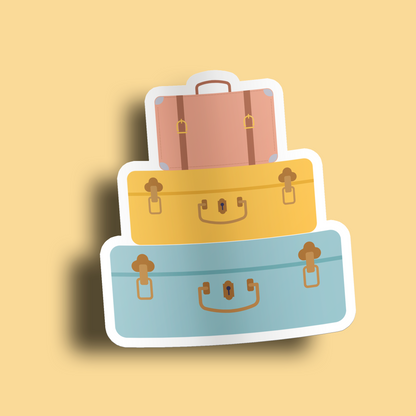 Luggage Set Sticker