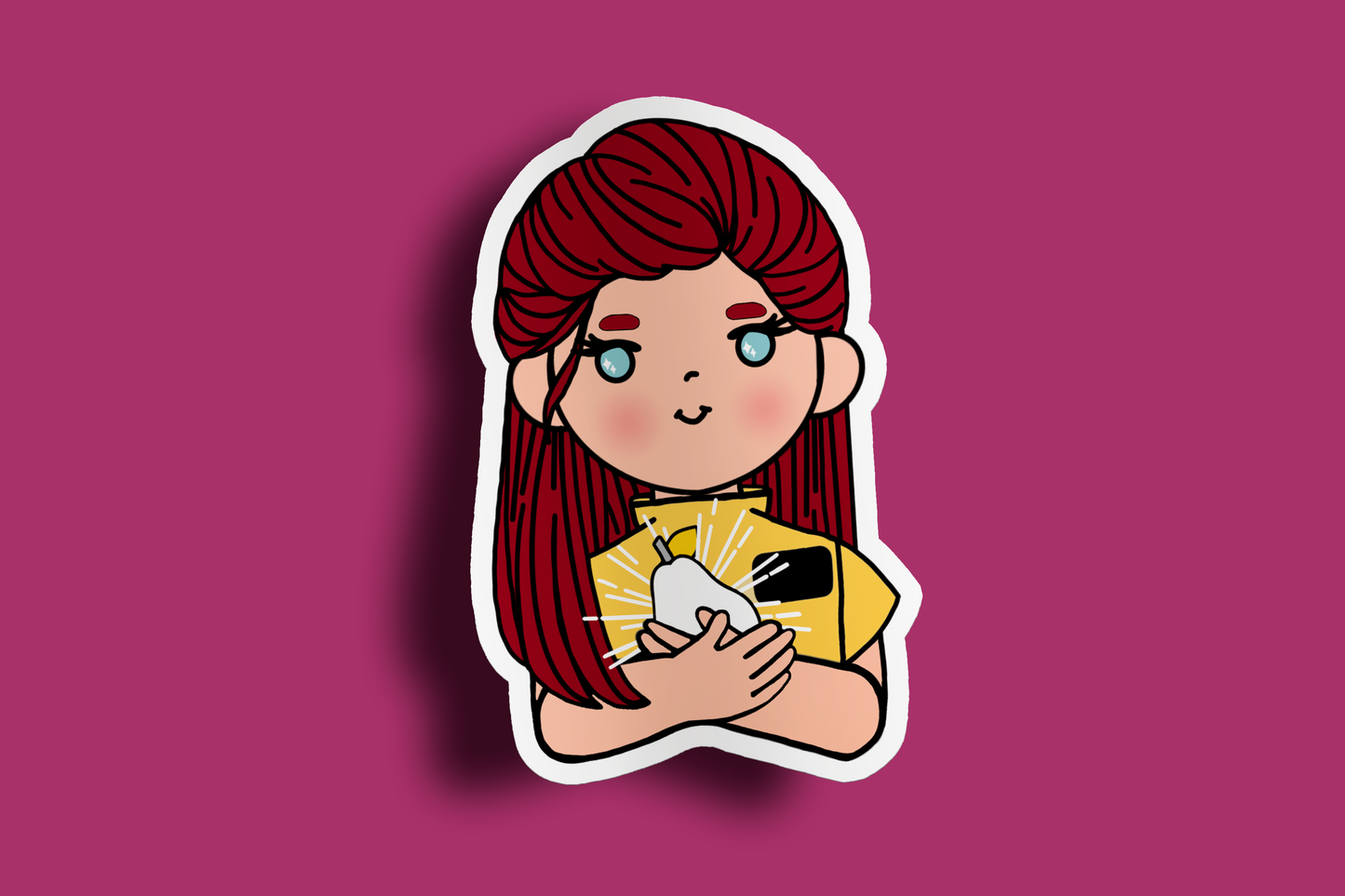 Fruit of Life 3.2 - Redhead Sister Missionary Sticker