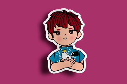 Fruit of Life 3.5 - Redhead Sister Missionary Sticker