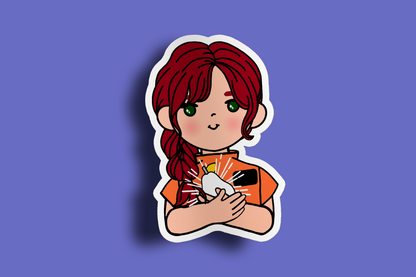 Fruit of Life 3.3 - Redhead Sister Missionary Sticker