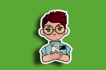 Fruit of Life 3.8 - Redhead Sister Missionary Sticker