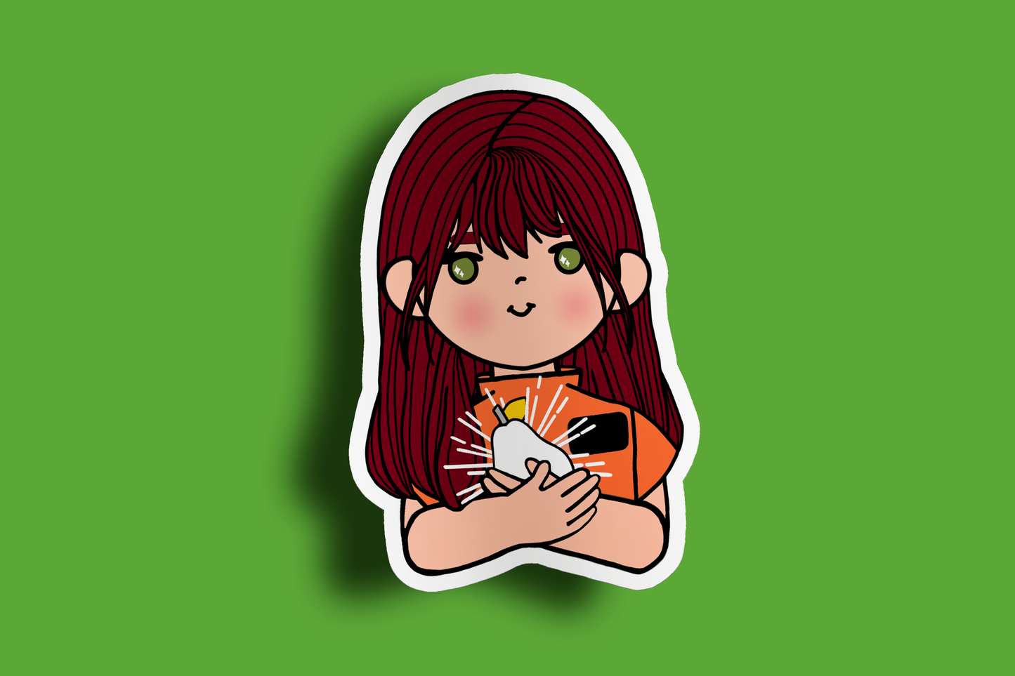 Fruit of Life 3.4 - Redhead Sister Missionary Sticker