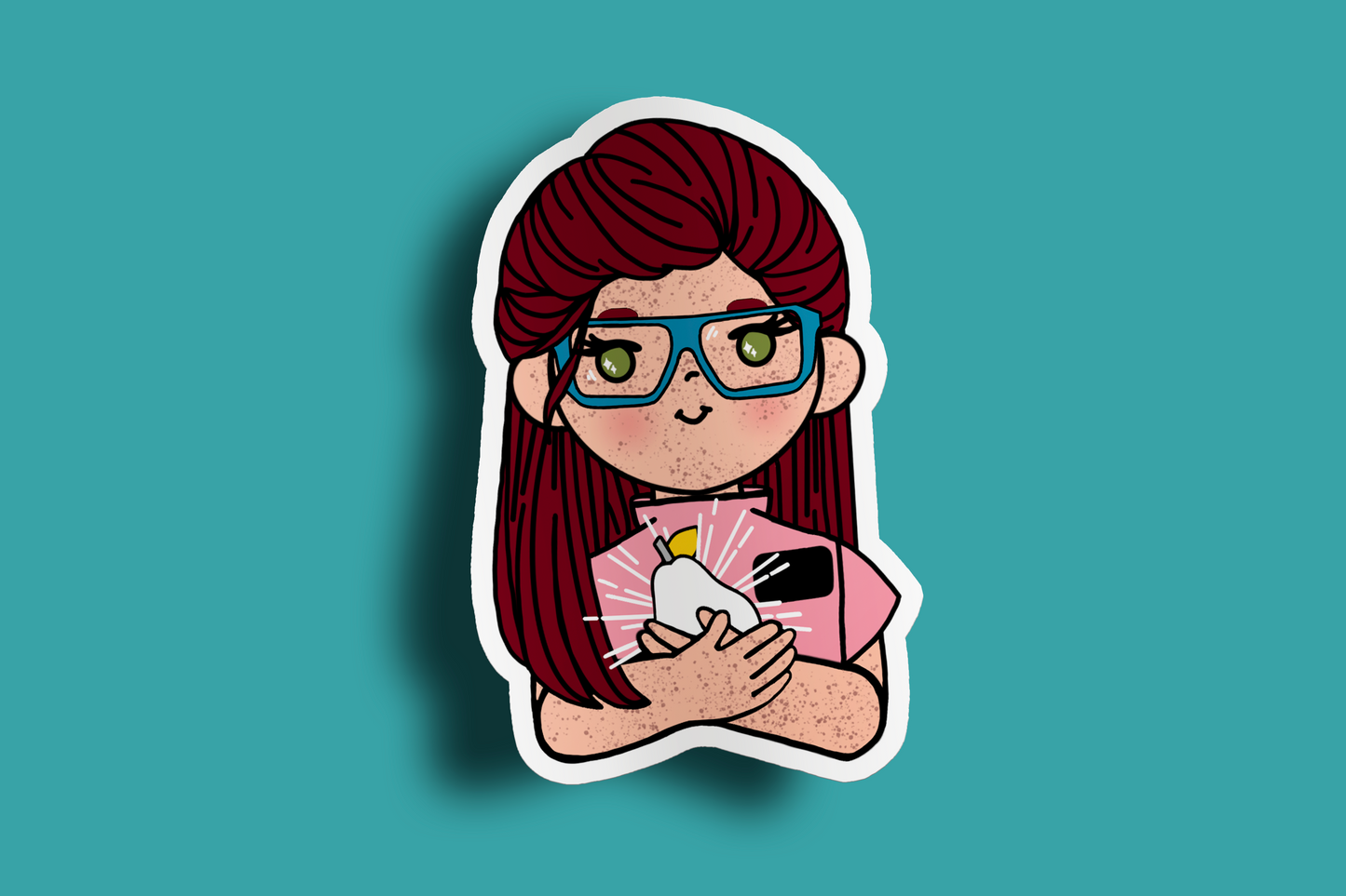 Fruit of Life 3.2 - Redhead Sister Missionary Sticker