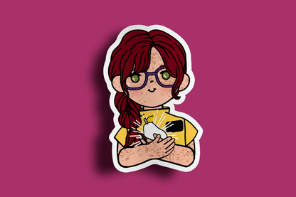 Fruit of Life 3.3 - Redhead Sister Missionary Sticker