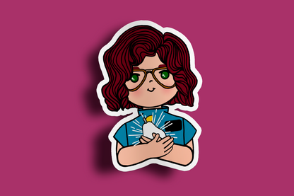 Fruit of Life 3.6 - Redhead Sister Missionary Sticker