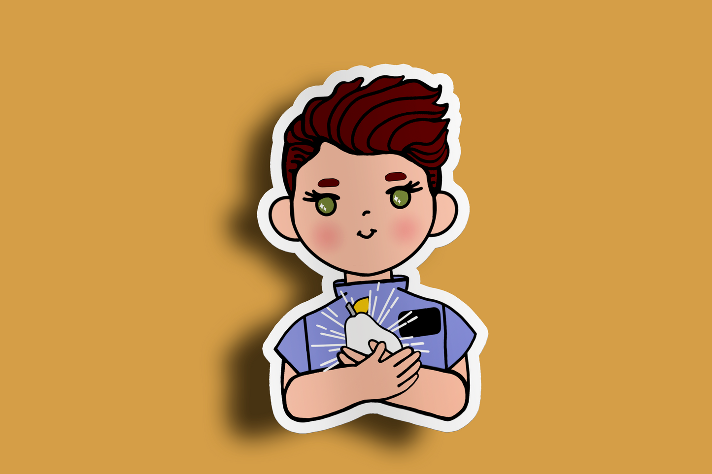 Fruit of Life 3.8 - Redhead Sister Missionary Sticker