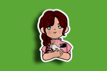 Fruit of Life 3.3 - Redhead Sister Missionary Sticker