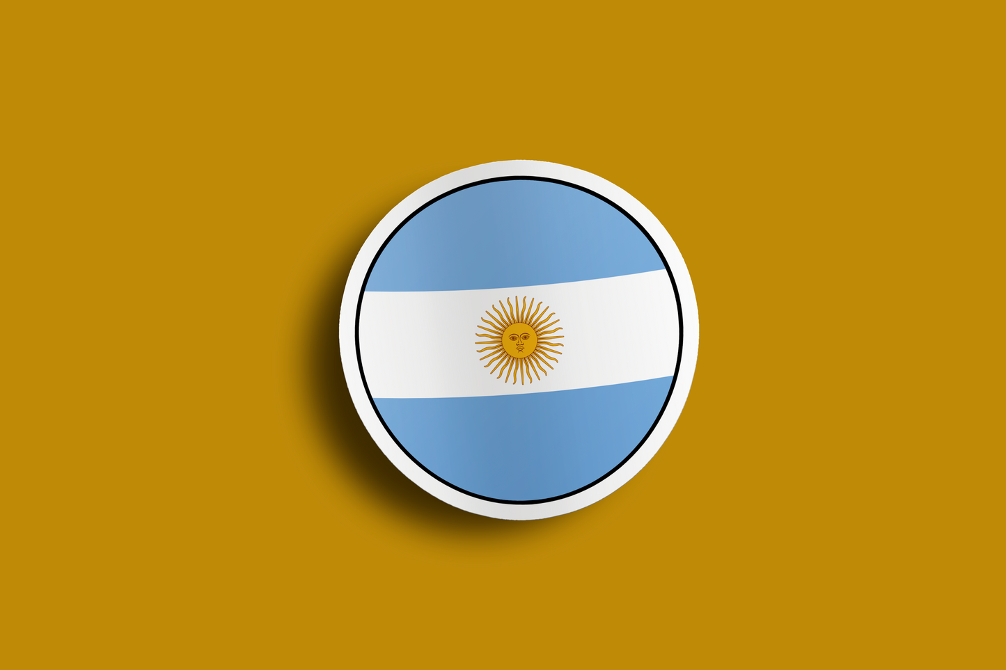 World Flag Stickers - South America