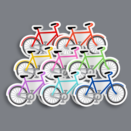 Colorful Bike Stickers