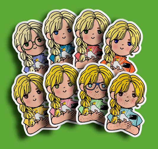 Fruit of Life 4.3 - Blonde Sister Missionary Sticker