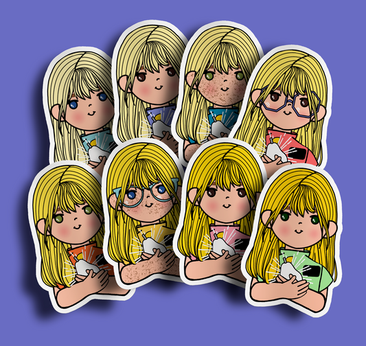 Fruit of Life 4.4 - Blonde Sister Missionary Sticker