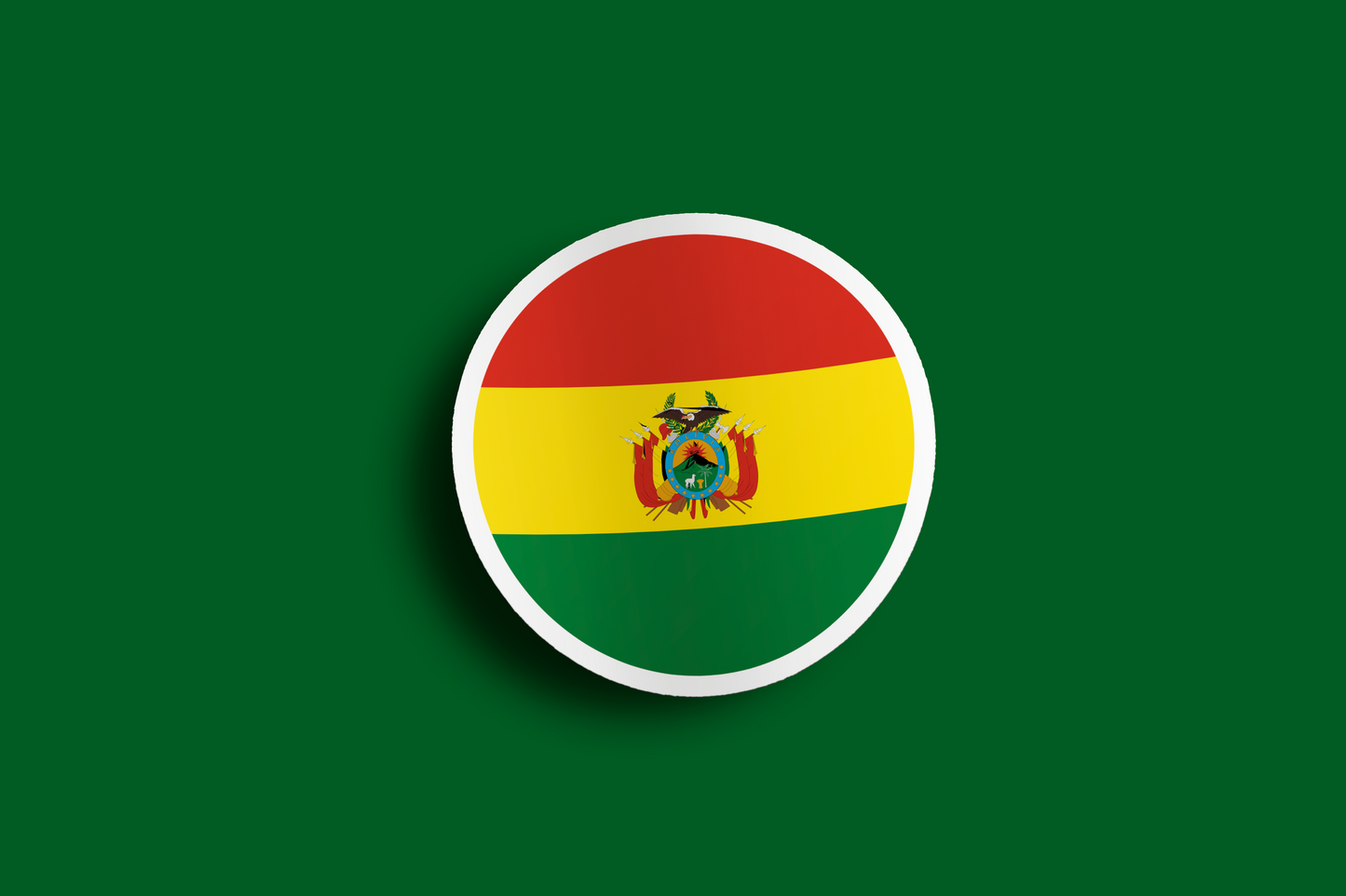 World Flag Stickers - South America