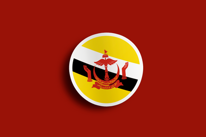 World Flag Stickers - Maritime Southeast Asia