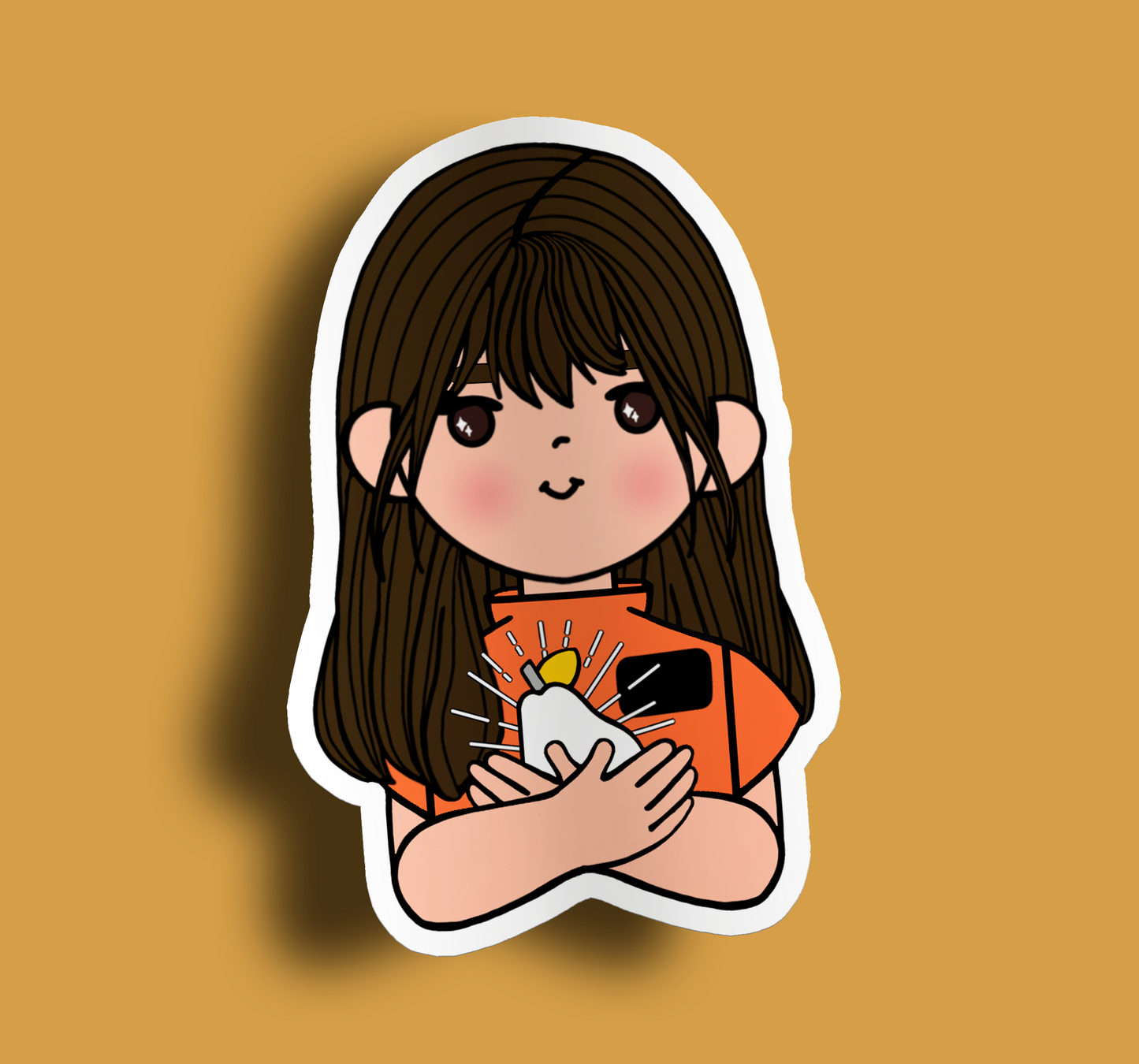 Fruit of Life 5.4 - Brunette Sister Missionary Sticker