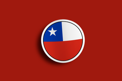 World Flag Stickers - South America