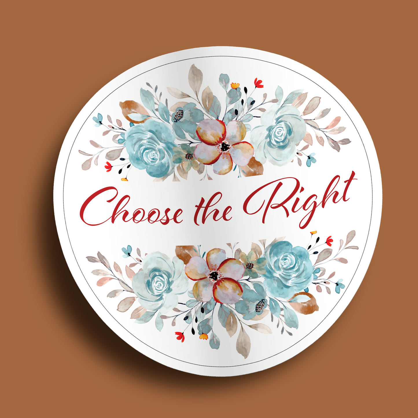 Choose the Right Floral Sticker