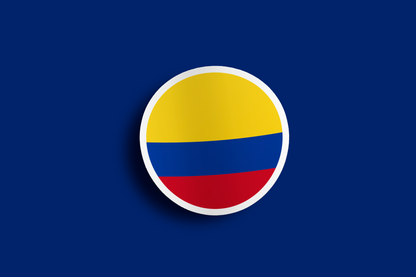 World Flag Stickers - South America