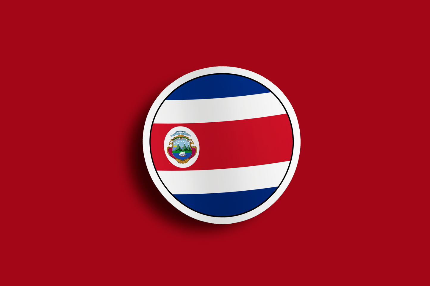 World Flag Stickers - Central America