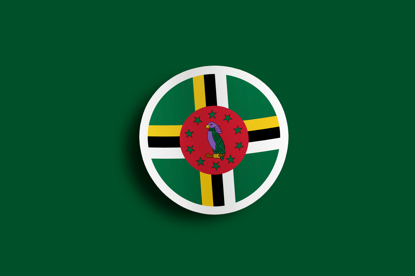 World Flag Stickers - North America - Caribbean