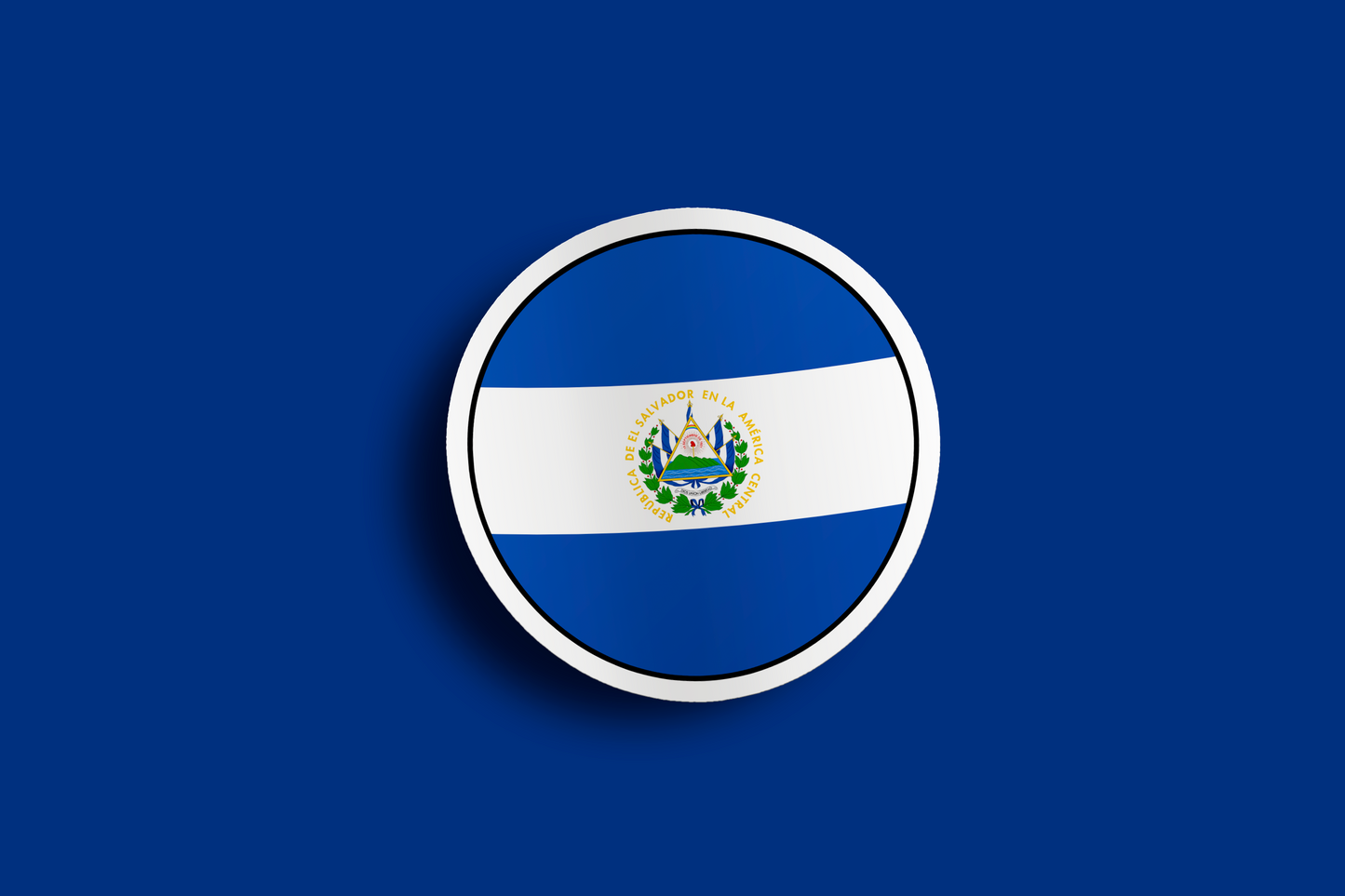 World Flag Stickers - Central America