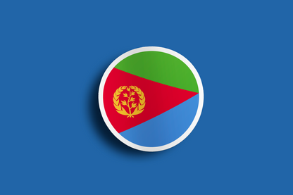 World Flag Stickers - Eastern Africa