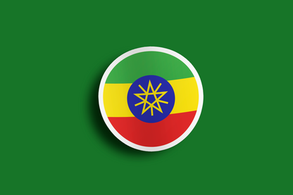 World Flag Stickers - Eastern Africa