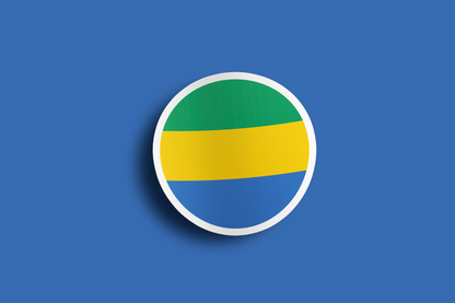 World Flag Stickers - Central Africa