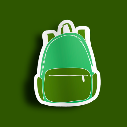 Backpack Sticker- Green