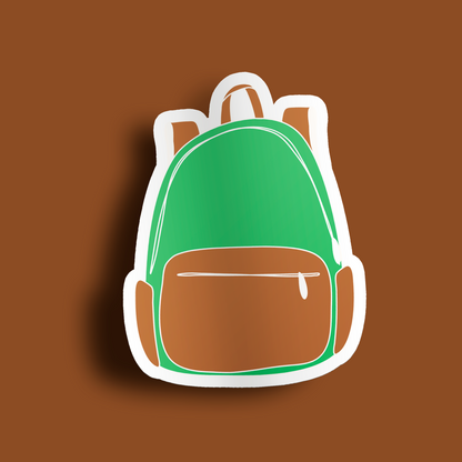 Backpack Sticker- Green