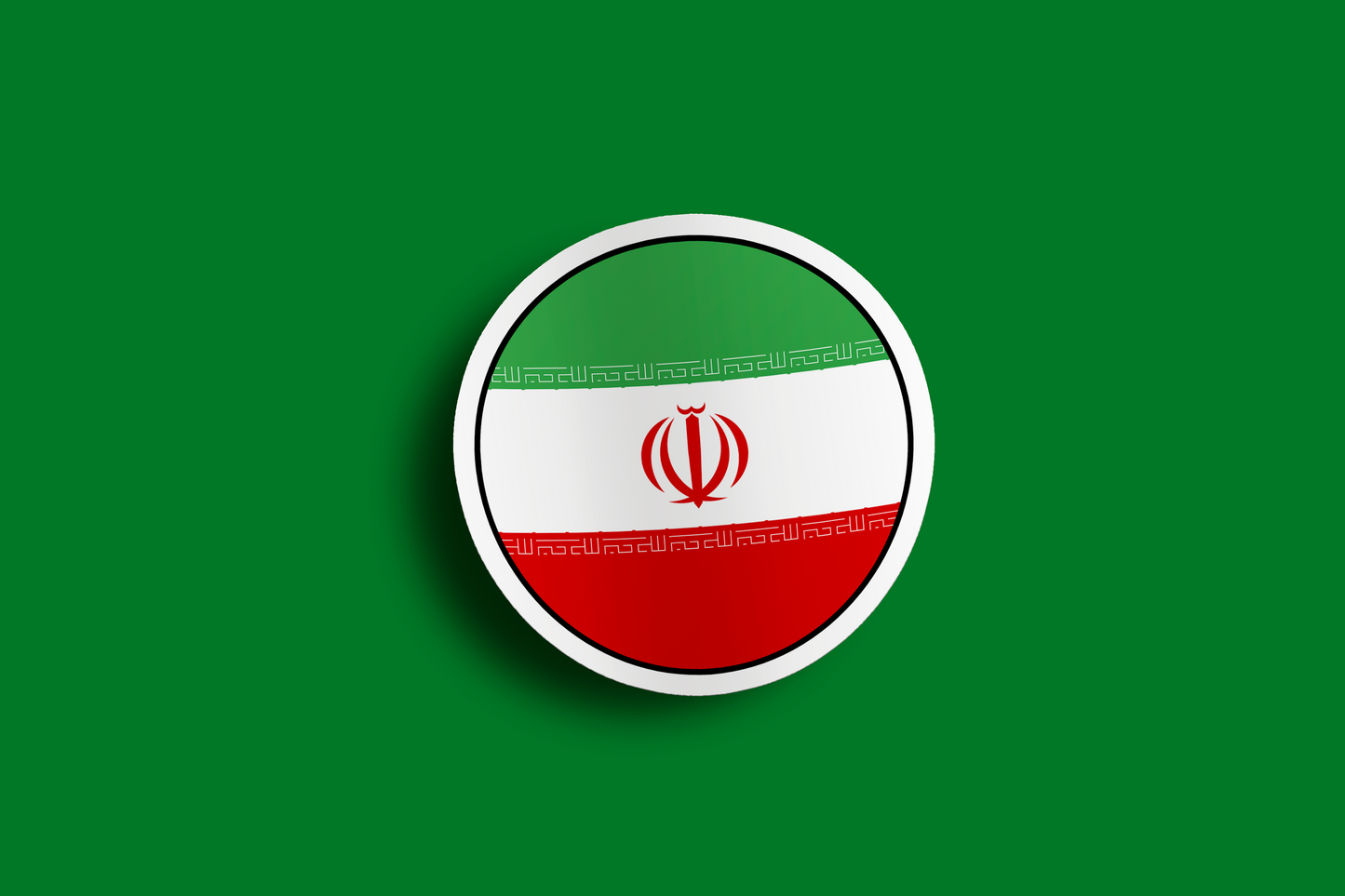 World Flag Stickers - Middle East - The Caucasus