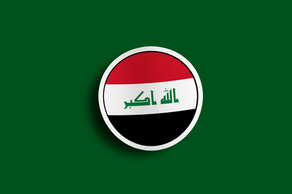 World Flag Stickers - Middle East - Arabian Peninsula