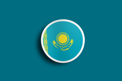 World Flag Stickers -  Central Asia