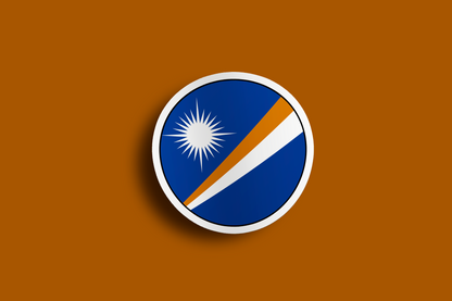 World Flag Stickers - Oceania - Micronesia