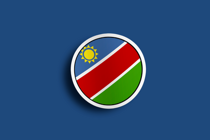 World Flag Stickers - Southern Africa