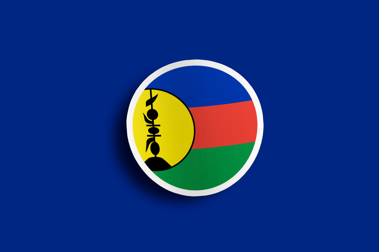 World Flag Stickers - Oceania - Melanesia