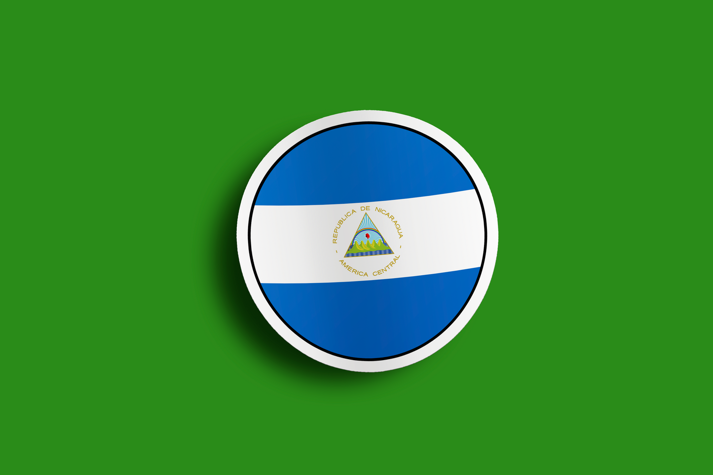 World Flag Stickers - Central America