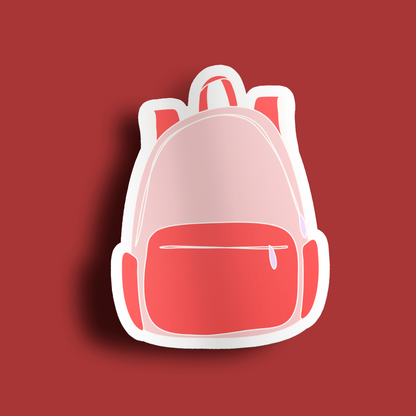 Backpack Sticker- Pink