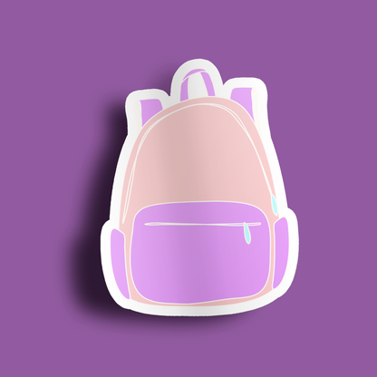 Backpack Sticker- Pink