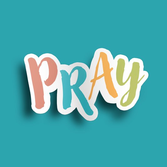 Pray Sticker