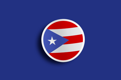 World Flag Stickers - North America - Caribbean