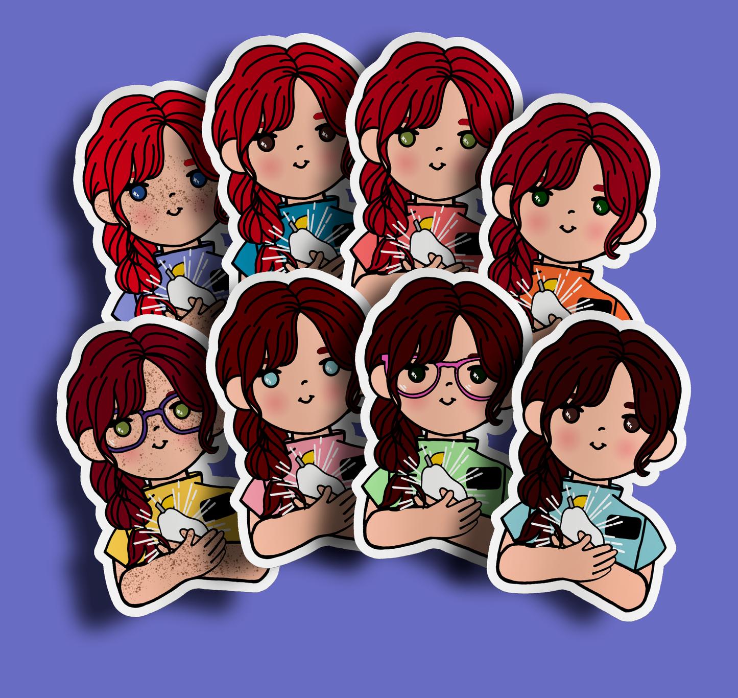 Fruit of Life 3.3 - Redhead Sister Missionary Sticker