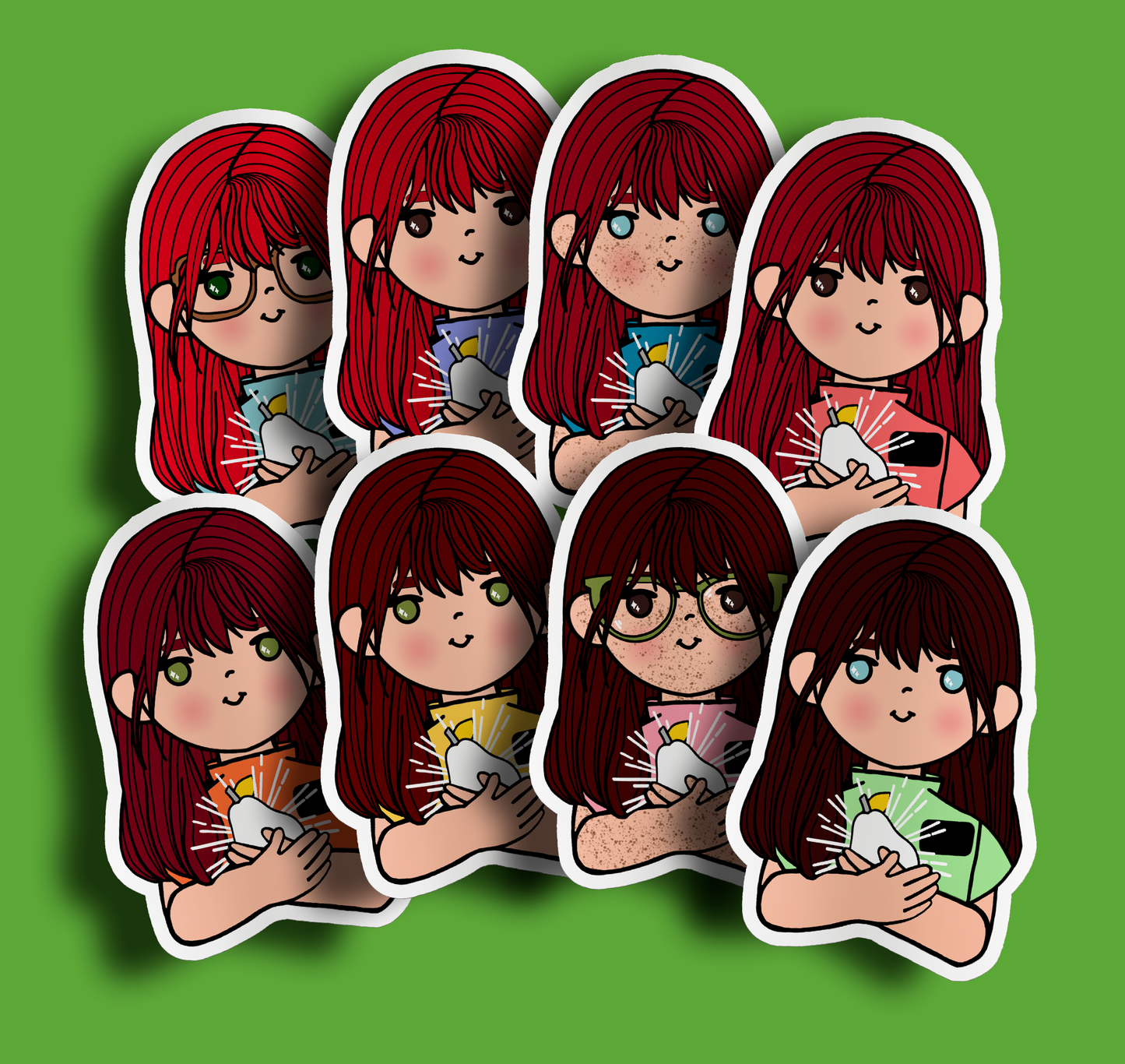 Fruit of Life 3.4 - Redhead Sister Missionary Sticker